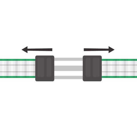 Litzclip® Bandverbinder Edelstahl 5 Stück