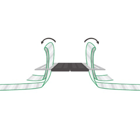 Litzclip® Torgriffverbinder Edelstahl 4 Stück