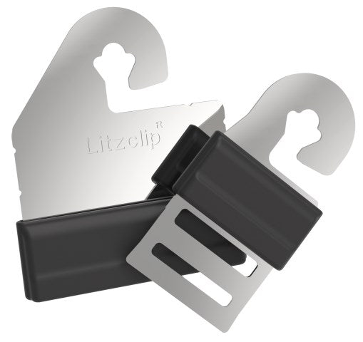 Litzclip® Torgriffverbinder Edelstahl 4 Stück